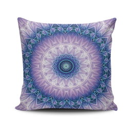 Aberto Design Funda de Cojín MANDALA-35 Multicolor